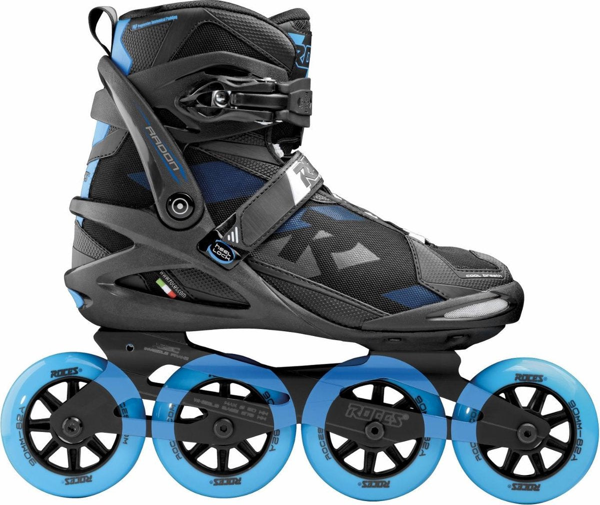 ROCES Inlineskates Unisex RADON 90 TIF - Zwart/Blauw 38