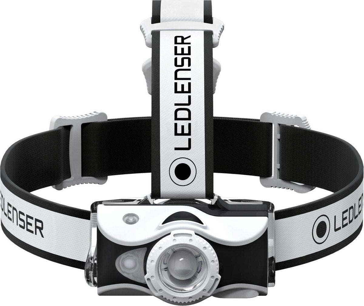 Ledlenser MH7 hoofdlamp - Zwart - Oplaadbaar - Outdoor - 600 lm - Focusseerbaar - Verwijderbare kampkop - 7 jaar garantie