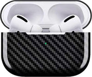 Airpods Pro Carbon Case - Bescherming Hoesje - Zwart