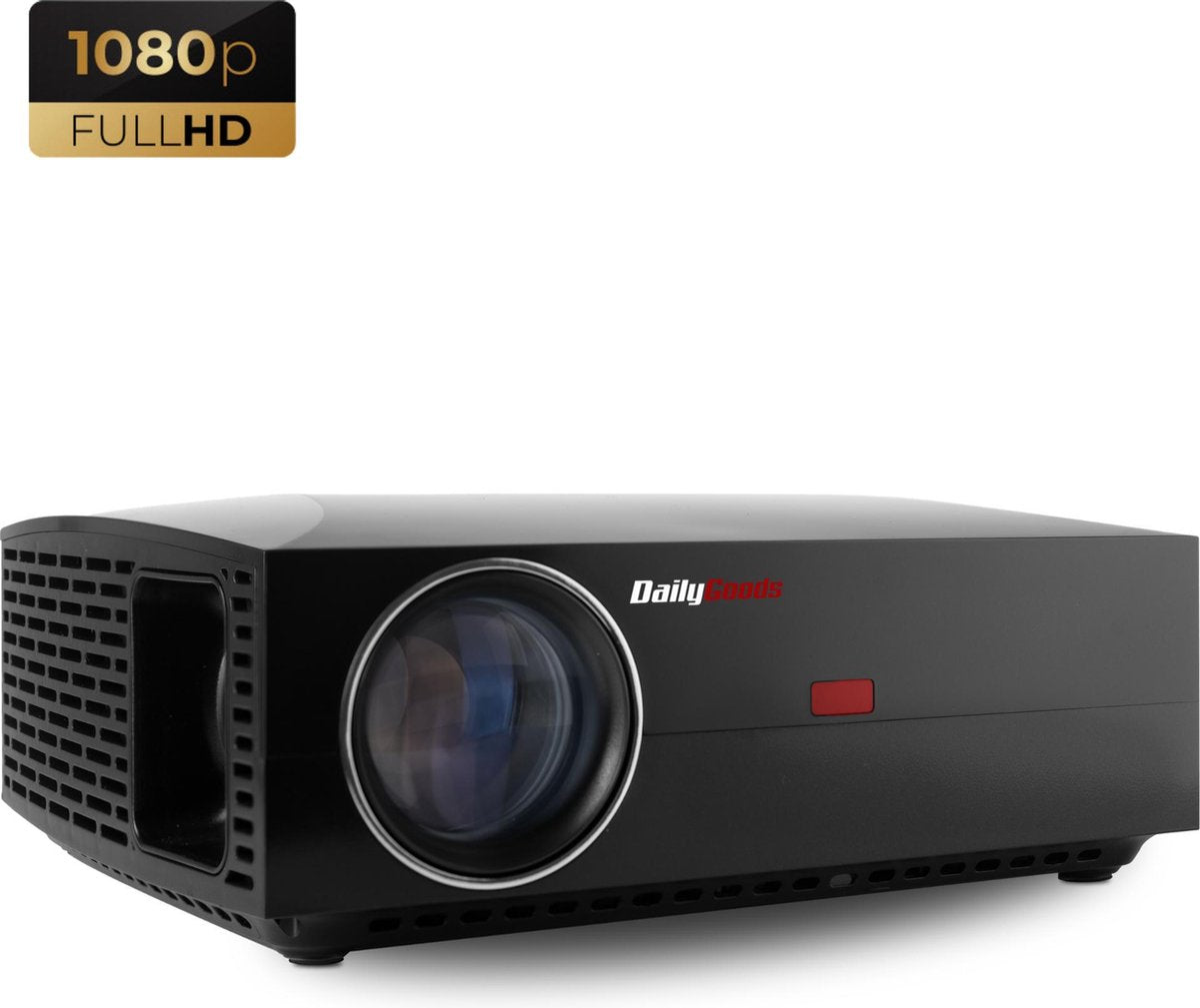 Dailygoods Beamer FU30 - Projector - 4200 Lumen - Full HD - Wifi - Android