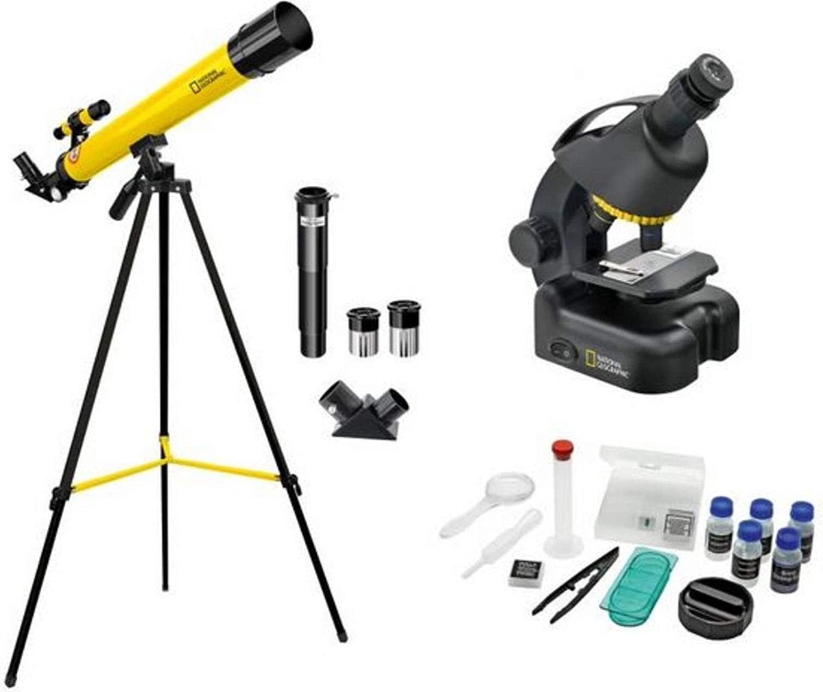 National Geographic Telescoop- en Microscoopset voor Kinderen incl. Accessoires