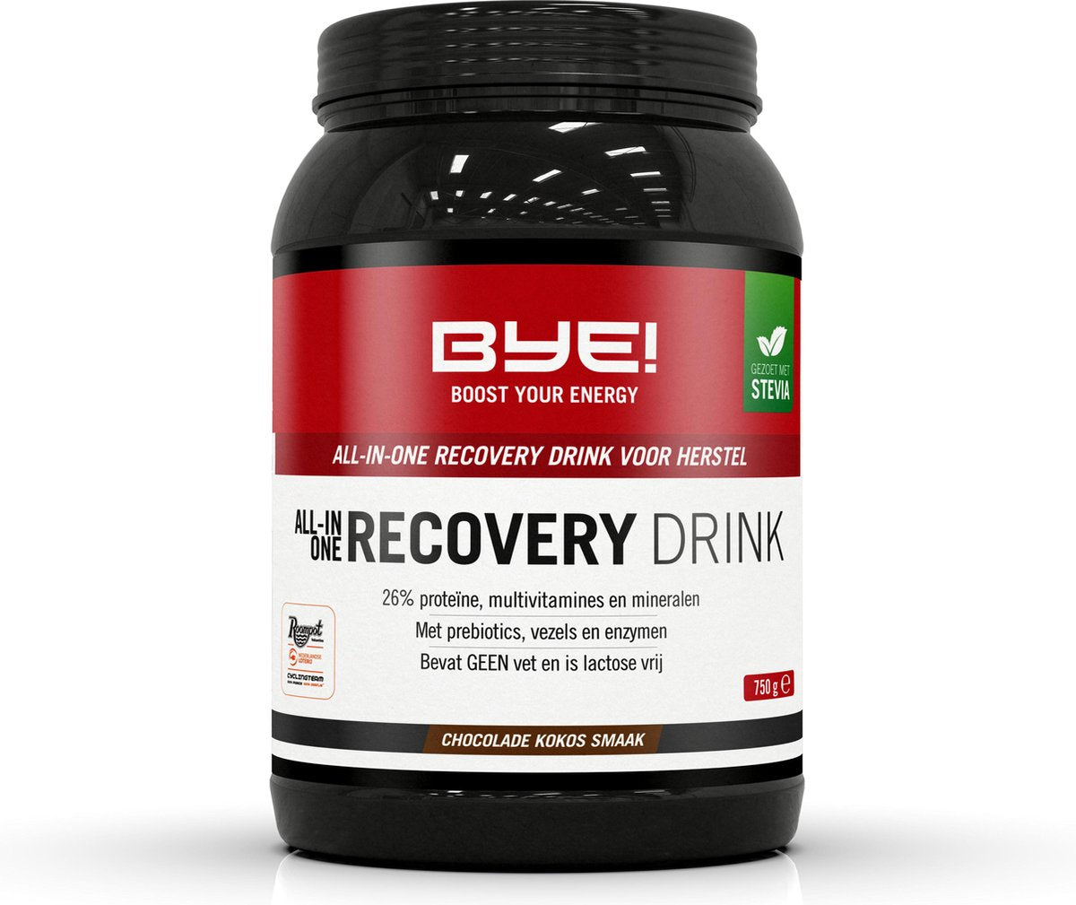 BYE! All-in-one recovery drank Chocolade - 750gram