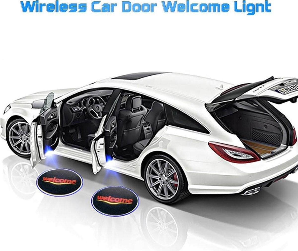 DHC Tesla Logo projector set
