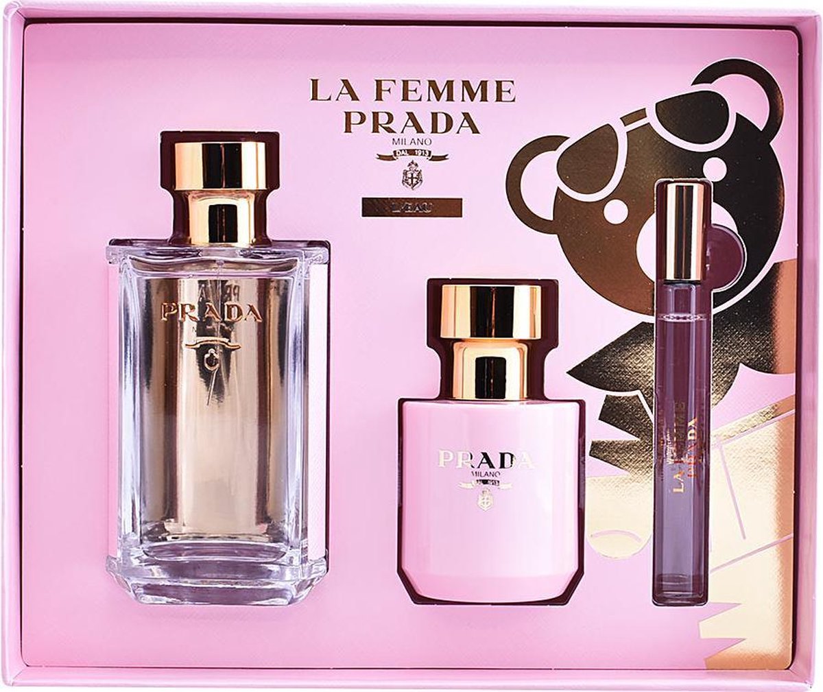 Prada La Femme L'eau - Giftset 3 delig