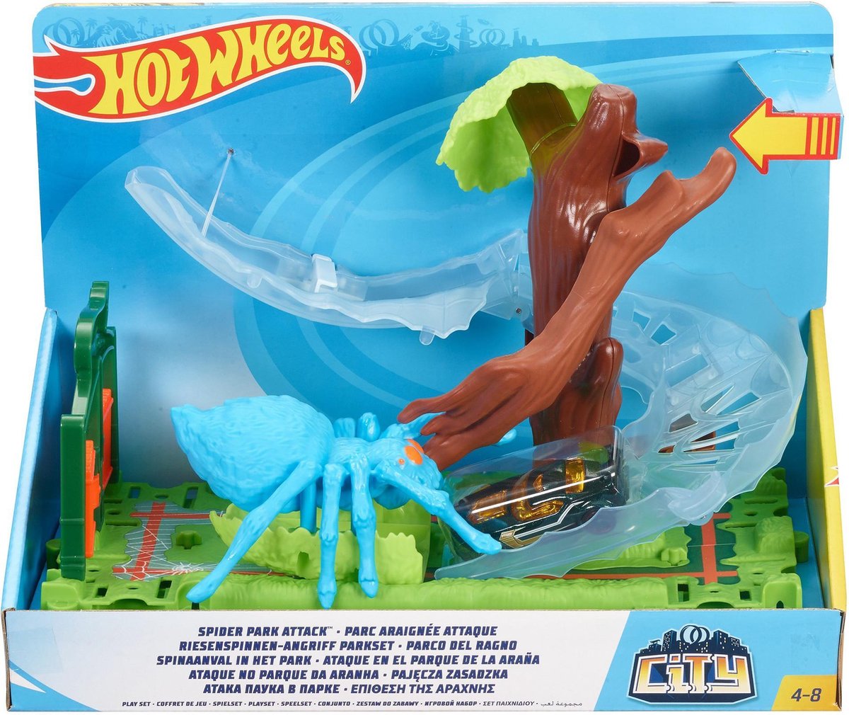 Hot Wheels City Spinaanval In Het Park