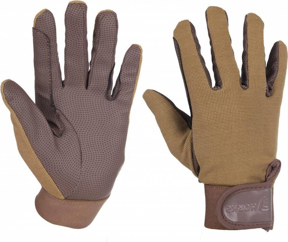 Paardrijhandschoenen Cotton Serino Gloves Zwart - maat 10
