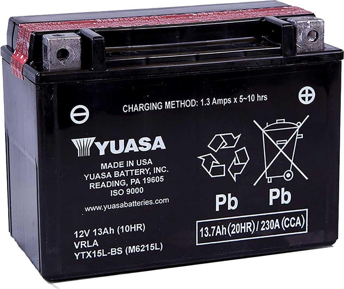 Yuasa Ytx5L-Bs Accu Agm 12V 4Ah 114X71X106X106