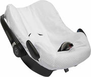 Trixie Autostoelhoes Diamond White Junior Polykatoen Wit