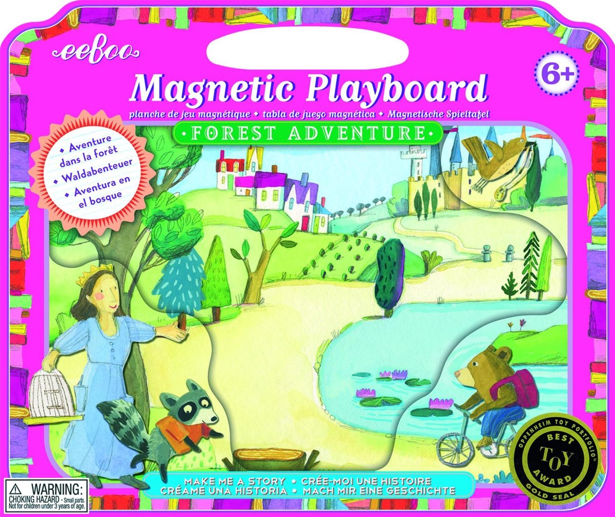 Eeboo Magnetic Playboard: FOREST ADVENTURE