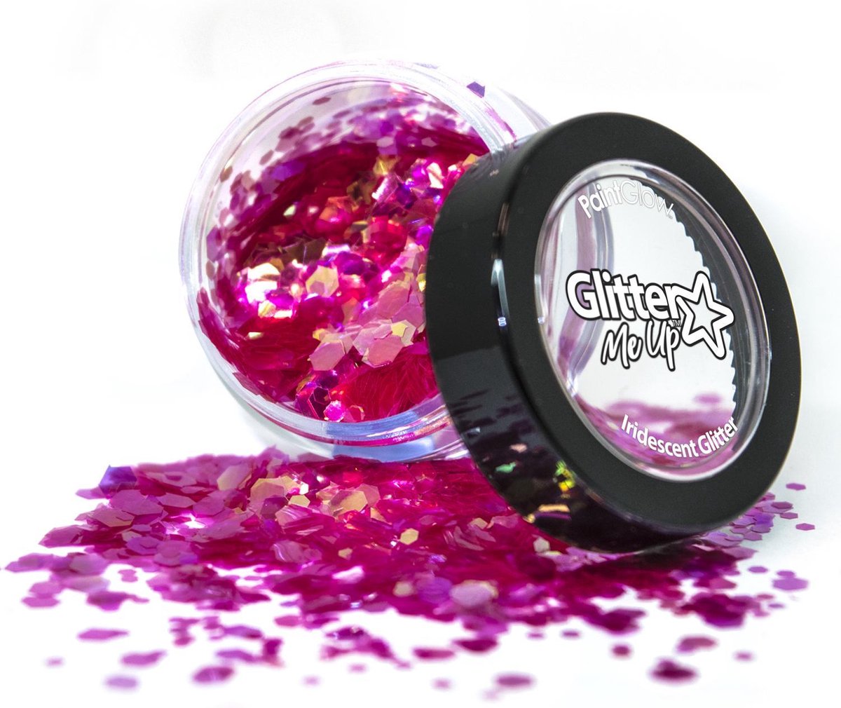 PaintGlow Fantasy Iridescent Chunky Loose Glitters "Phoenix Flames" 3g