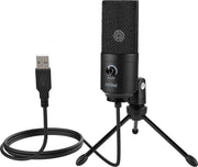 Fifine Metalen USB Condensator Opnamemicrofoon Voor Laptop Windows Cardioïde Studio Opname Zang Voice Over