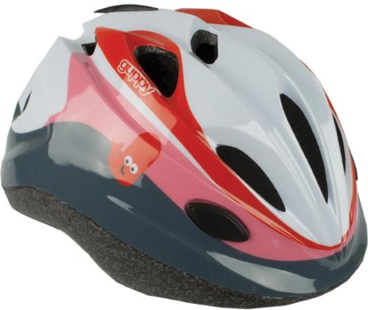 Polisport Guppy - Kinderhelm - XS - Roze / Wit