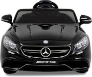 Mercedes S63 AMG Elektrische Kinderauto - Accu Auto - Sterke Accu - Afstandbediening - Zwart
