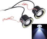 3.0 inch DC 12 V 10 W 900LM 6500 K Auto Angel Eyes Mistlamp Foglight (Wit Licht + Wit Licht)