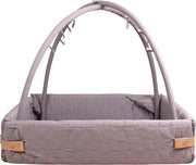 Filibabba Babynestje - Soft Quilt Dark Grey - One Size