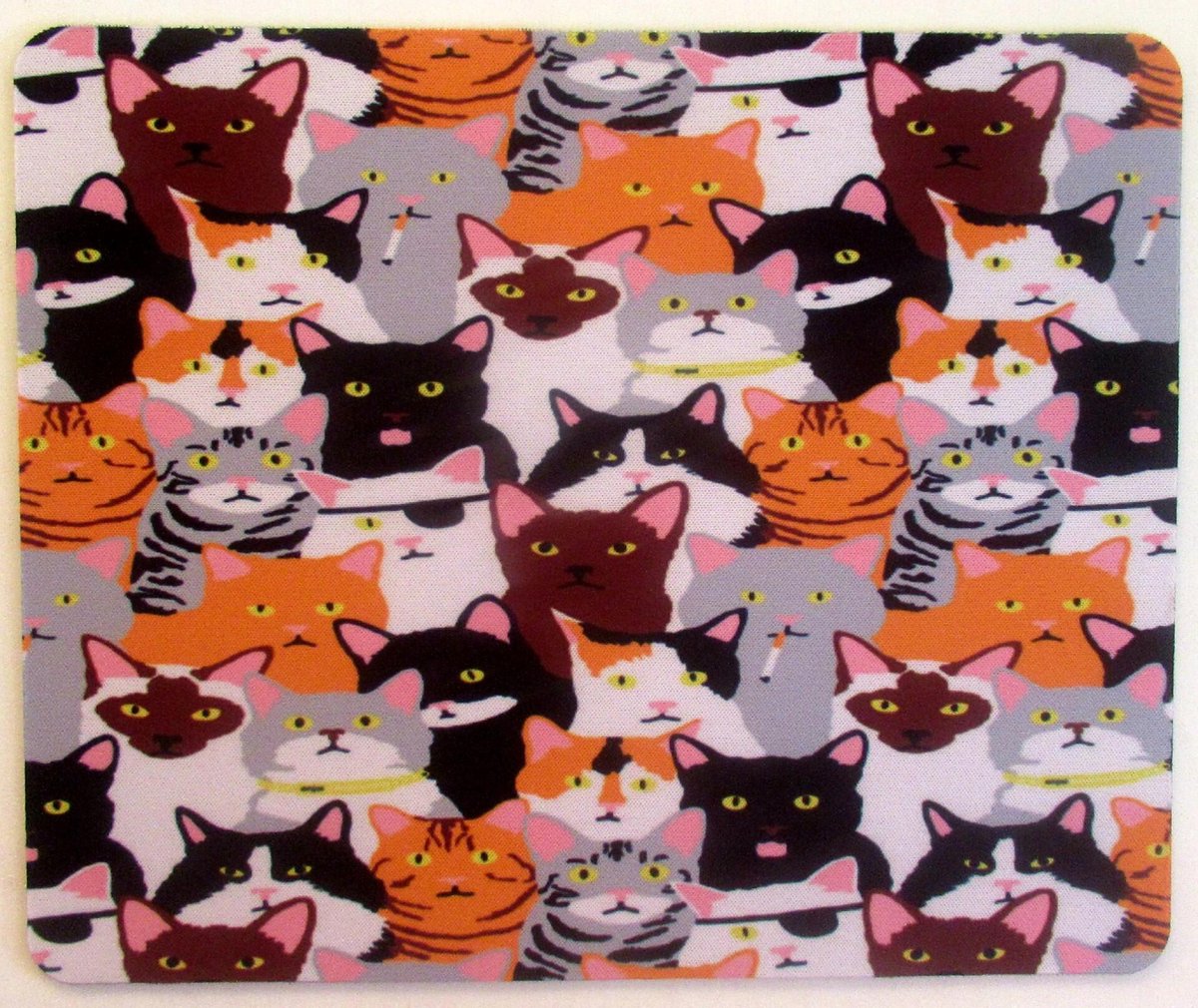 Kattenhebbedingen - Muismat - Kat - poes - Voor de kattenliefhebber - Many cats