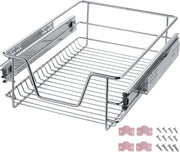 TecTake uitschuifbaar keukenrek - voor o.a. keukenkast - 40 cm breed - 402015