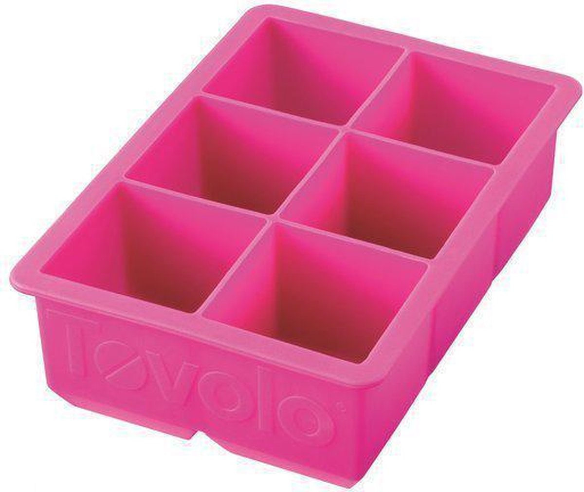 Tovolo Keukenhulp Vriezer ijsblokjesmaker groot Fuchsia