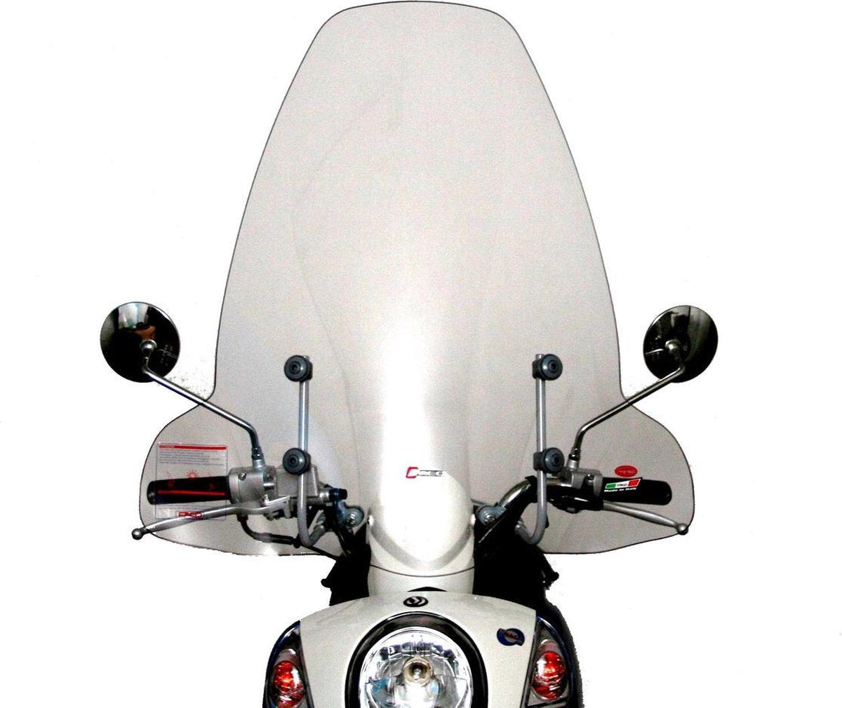 Windscherm Faco Sym Mio 50-100cc inclusief bevestigingsmaterialen