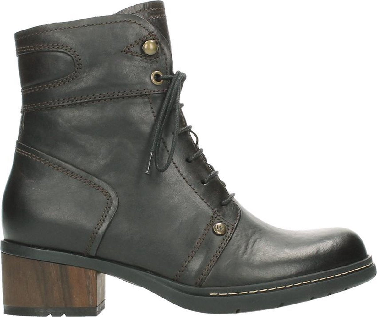 Wolky - Dames schoenen - 0126030/305 Red Deer - dark-brown - maat 38