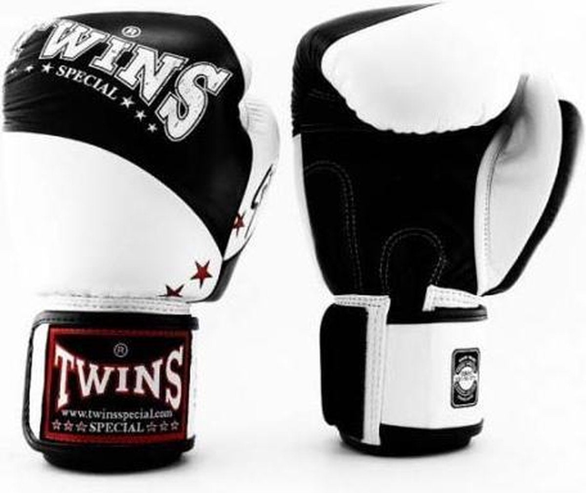 Twins (kick)bokshandschoenen BGVL 10 Zwart/Wit 14oz