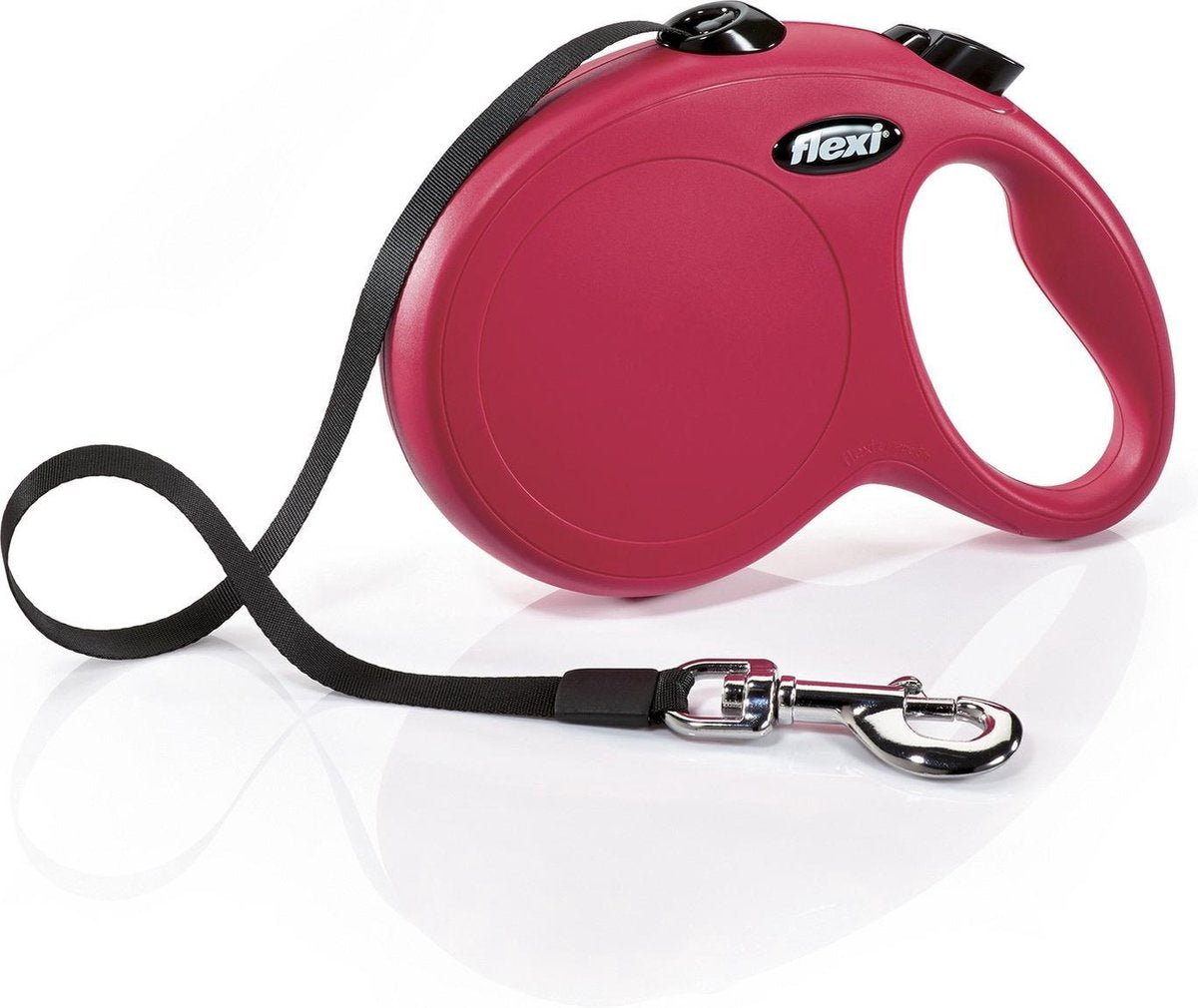 Flexi New Classic Tape - Hondenriem - Rood - L - 5 M