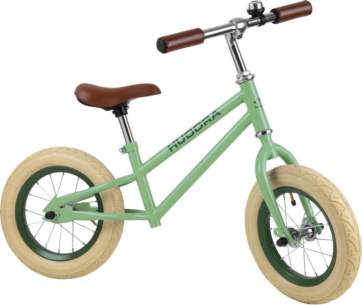 Hudora Loopfiets Retro Boy - Groen