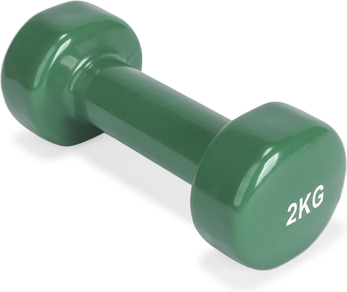 Dumbbell - VirtuFit Vinyl Dumbbell Pro - 2 kg - Groen