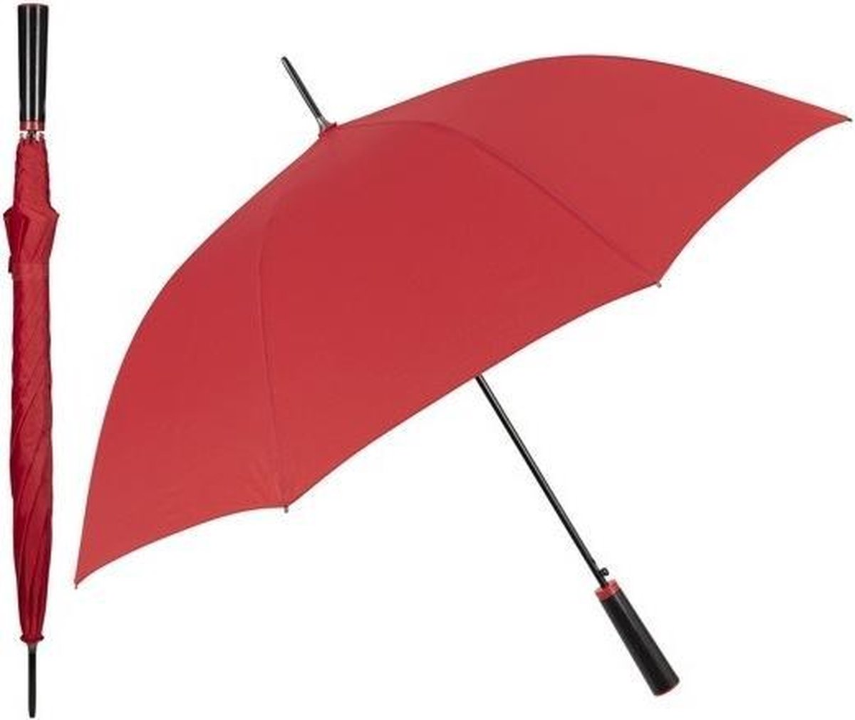 Perletti Pparaplu Automatisch 84 X 103 Cm Polyester Rood