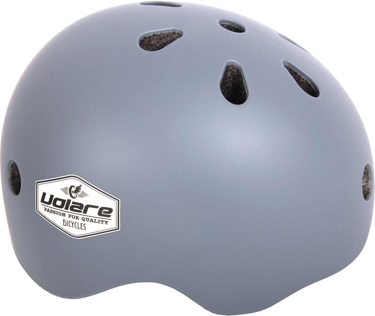 Volare Fietshelm - Kids - Grijs - 45-51 cm