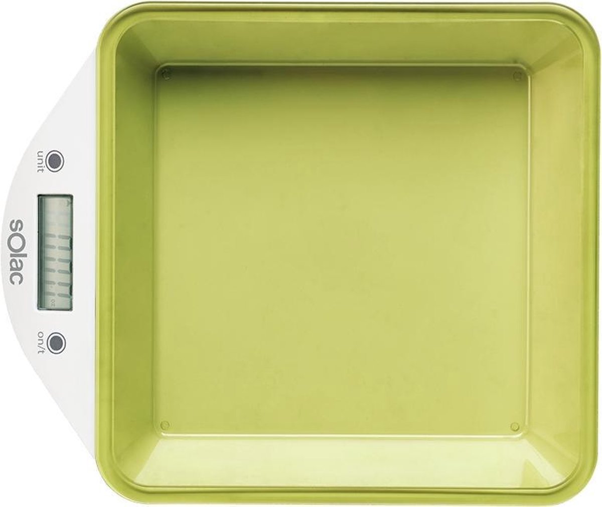SOLAC Elektronische keukenweegschaal met hoge precisie