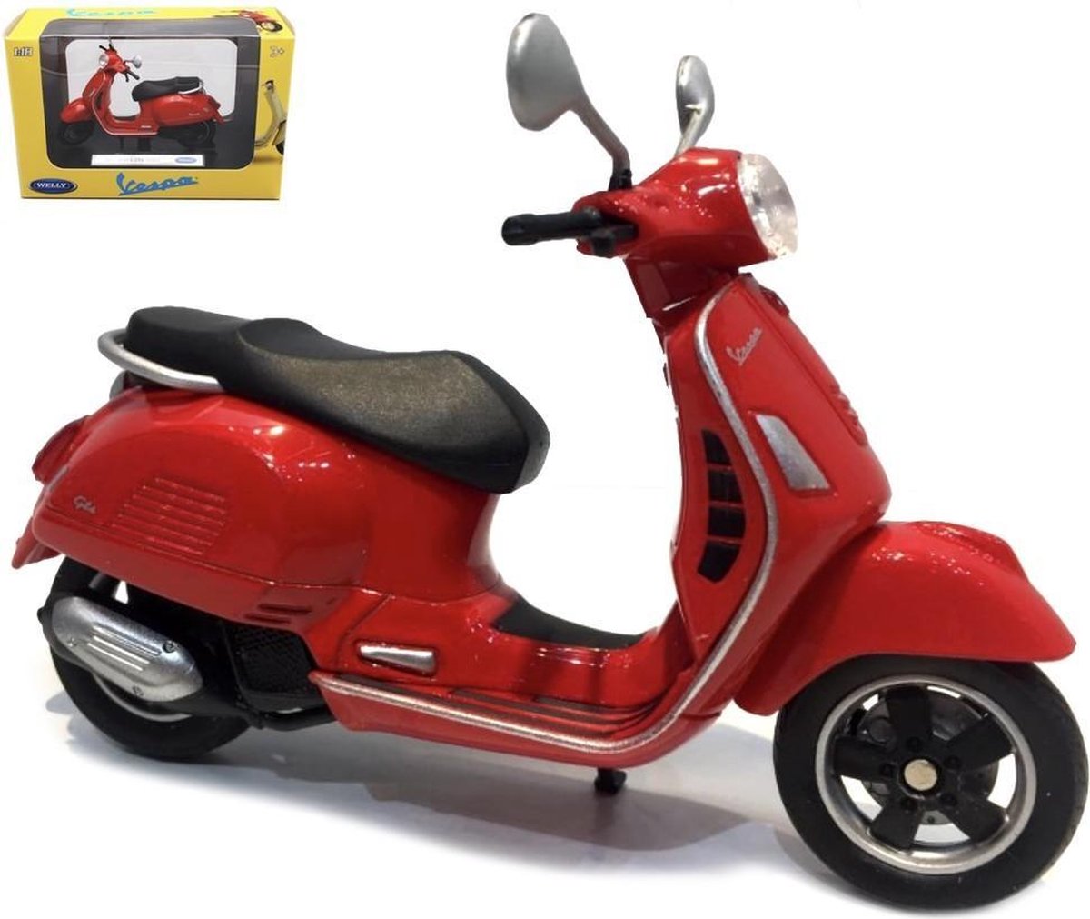 Vespa GTS 125CC 2017 - 1:18 - Welly
