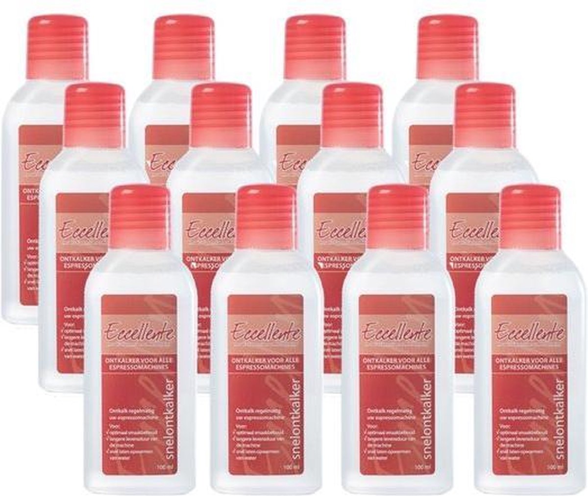 Eccellente Espressomachine Snelontkalker Citroenzuur 100ml - 12 stuks