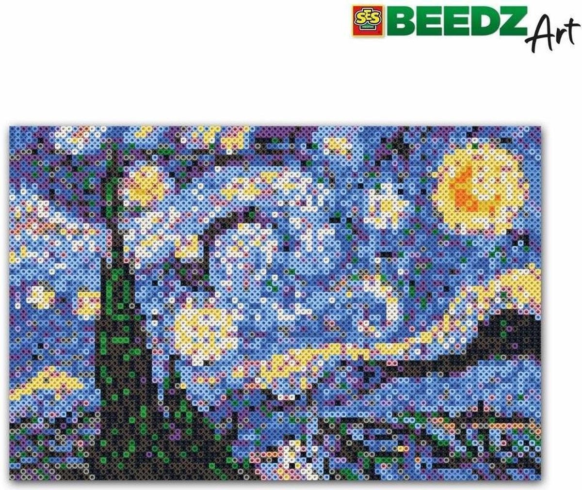BEEDZ Art - Van Gogh - De sterrennacht