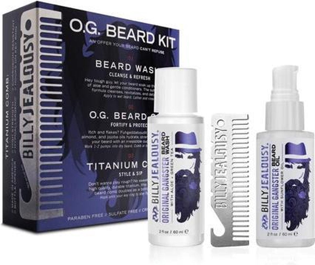 Billy Jealousy Original Gangster Beard Kit