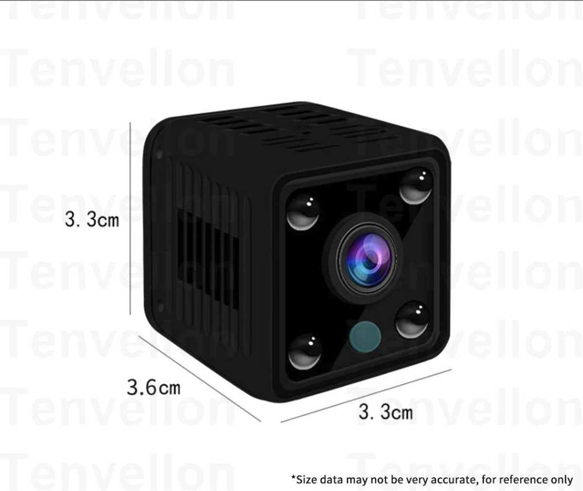 Mini Wifi IP Spy Camera Smart Home Security Camera CCTV Surveillance draadloze netwerk Ingebouwde Batterij Audio camara