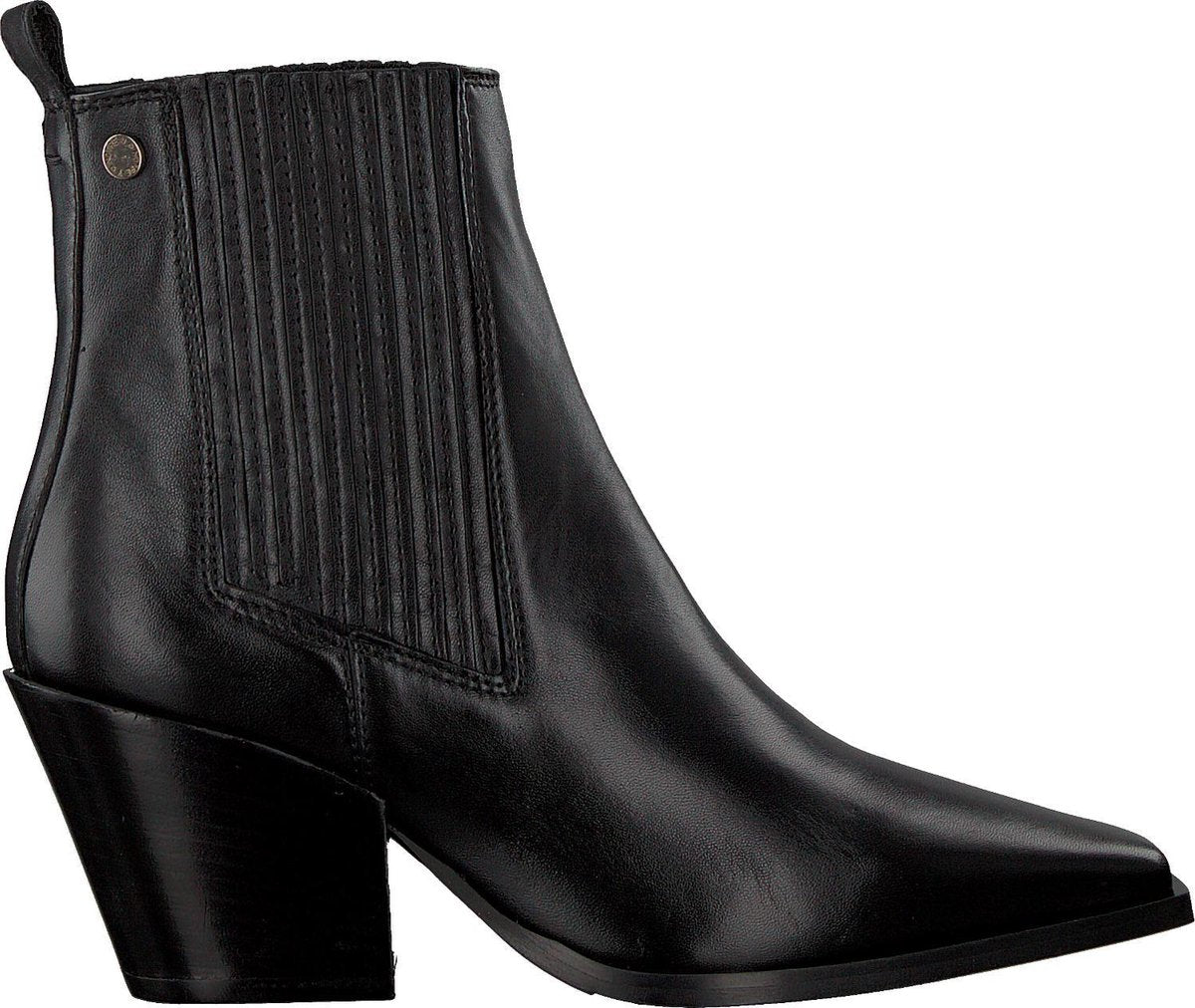 Notre-V Ai320 Enkellaarsjes - Enkelboots - Dames - Zwart - Maat 40