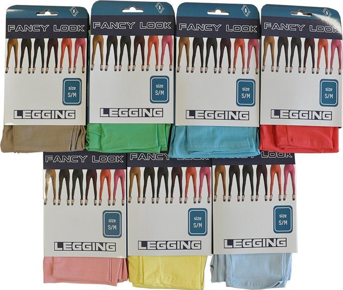 Dames Tregging - Maat legging Large XL - Pastel BLAUW - Perfecte jegging MET STIKKING - lichte strech