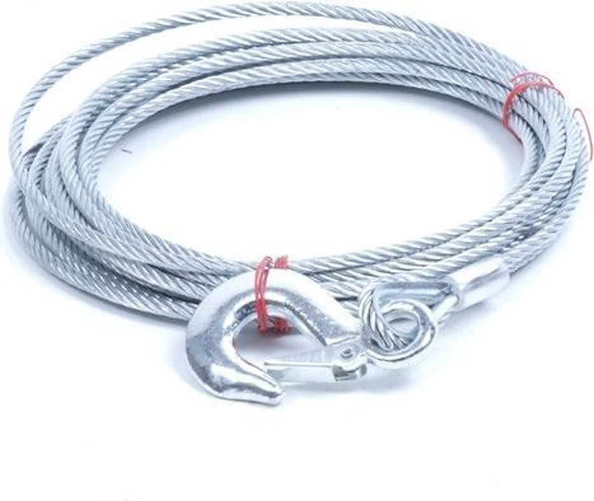 Lier staaldraad 6mm met haak 8