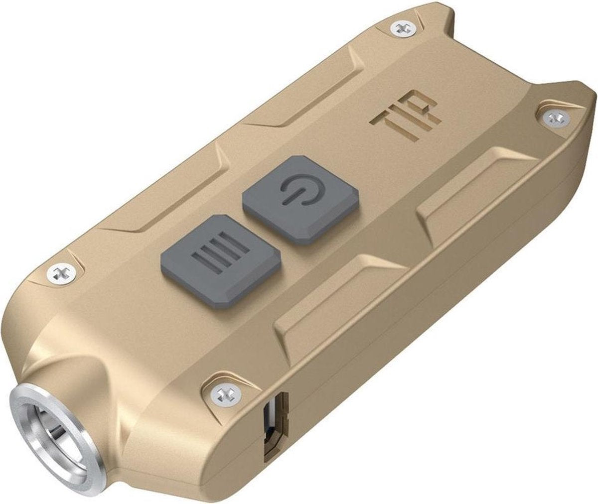 Nitecore Tip 2017 Sleutelhangerlamp oplaadbaar goud