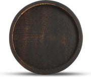 Salt&Pepper Glasonderzetter hout zwart Rural - set/4