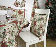 Schort- luxe gobelinstof - Christmas Happiness - Kerst