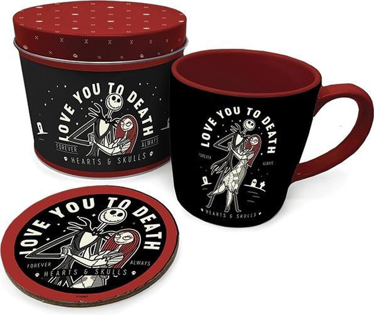 Nightmare Before Christmas Metalen Blik Geschenkset