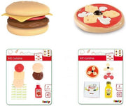 Smoby Pizza/Hamburger Set Assorti