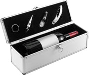 4 delige Exclusieve geschenkset. Verpakt in een Aluminium Geschenkkist een waardevol geschenk.