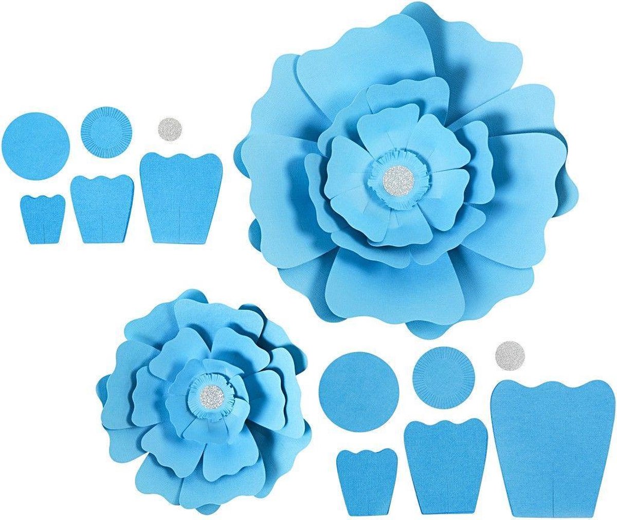 Papieren bloemen