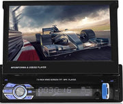 Car retractable player