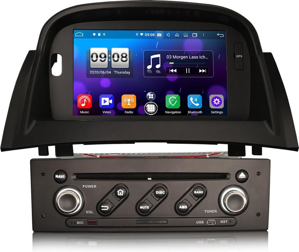 Renault Megane 2 | Autoradio | CarPlay | Android 10