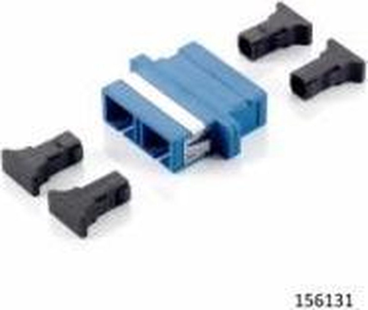 Equip 156145 glasvezeladapter SC Beige 12 stuk(s)