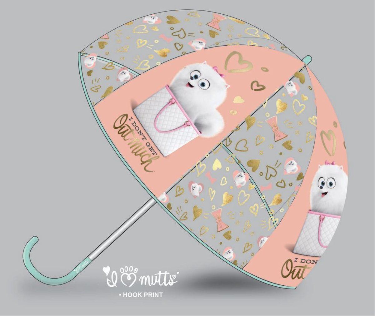 Secret Life of Pets Bubble Paraplu - Meisjes